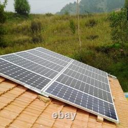 300W Watt Monocrystalline Solar Panel Kit for 12V Volt RV/Camper/Boat/Home
