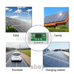 300Watts Solar Panel Kit 100A 12V Battery Charger With Controller Caravan Boat