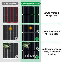 300w 400w 430W 500w 600w 800w 1000Watt Mono Solar Panel Off Grid Home Caravan RV