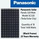320 Watt Panasonic Solar Panels -qty Of 5- Model Sc320 Power 1.6 Kw