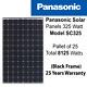 325 Watt Panasonic Solar Panels -pallet Of 25 -solar City- Sc325 -power 8.25 Kw