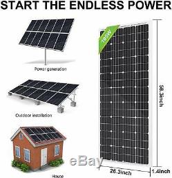 3900W Watt 20-195W Solar Panel System Off Grid 48V For Home Shed Garden Farm