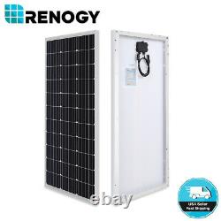 3PCS Renogy 100W Watt 12V Mono 300W Solar Panel (Compact Design) Off Grid Power