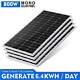 4 X 200 Watts Solar Panels 800w 12v Solar Module Off-grid Power Home Rv Marine