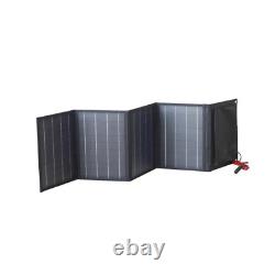 40-Watt Folding Monocrystalline Solar Panel for 12-Volt Charging