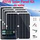 400/800 Watts Solar Panel Kit 100a12v Battery Charger With Controller Caravan Boat