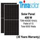 400 Watt Trina Solar Panels -model Tsm-400de15h(ii) Pallet Of 15- Power 6 Kw