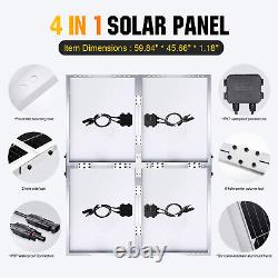 400 Watts 12 Volt Splice Solar Panel Kit Monocrystalline Solar Module New Design