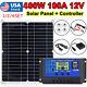400 Watts Solar Panel Kit 100a 12v Battery Charger With Controller Caravan Boat