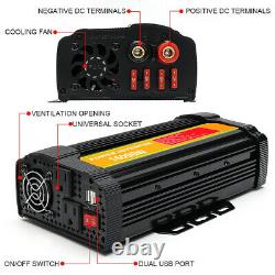 400 Watts Solar Panel Kit 12V Battery Charger with Controller Inverter Generator
