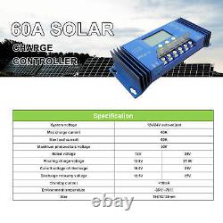 4000W Watt 20-195W Solar Panel System Off Grid 48V For Home Shed Garden Farm