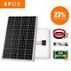 400w 100w Watt Solar Panel With Extension Cable Set For Home Rv Camping Outdoor