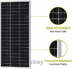 400W 200W 100 Watt Mono. Solar Panel for RV, Boat, Marine, Cabin, and Camping