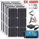 400w 800w 1600w 2000watt Solar Panel Kit Monocrystalline 12v For Rv Marine Home