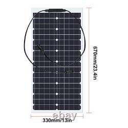 400W Watt Flexible Solar Panel 18V Battery Charger Kit Car Camping DIY RV Marine