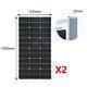 400w Watt Mono Solar Panel 12v Charge Power Camping Home Rv Boat Marine Off-grid
