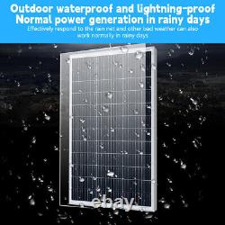 400W Watt Monocrystalline Solar Panel 12V Charging Off-Grid Battery RV Home Boat
