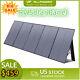 400w Watt Portable Foldable Solar Panel Kit For Generator Power Station Rv/home