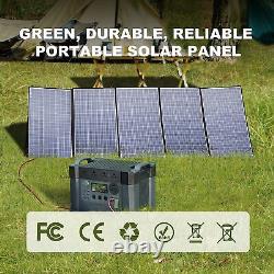 400W Watt Portable Foldable Solar Panel Kit for Generator Power Station RV/Home