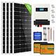 400w Watt Solar Panel Kit With Lifepo4 Battery 1500w 24v Inverter Off Grid Rv