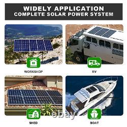 400W Watt Solar Panel Kit with LiFePO4 Battery 1500W 24V Inverter Off Grid RV