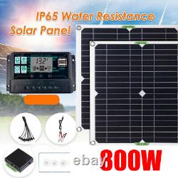 400Watts Solar Panel Kit 100A 12V Battery Charger with Controller Caravan Boat