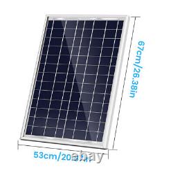 400w watt 12v Monocrystalline Solar Panel RV Camping Home Off Grid