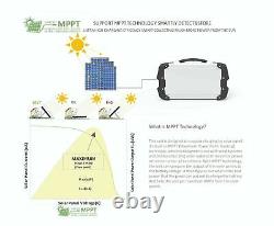 444Wh Portable Power Station with Options of 100-watt Suitcase Stype Panel