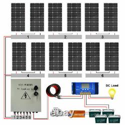 4KW Watt 48V Off Grid Solar Panel System20-195W Solar Panel For Home Garden