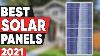 5 Best Solar Panels In 2021