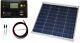 50-watt Off-grid Solar Panel Kit Dual Usb Ports Ideal 12-volt 24-volt Battery