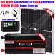 5000 Watts Solar Panel Kit 100a Battery Charger Controller With Power Inverter