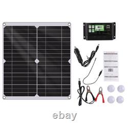 5000 Watts Solar Panel Kit 100A Battery Charger Controller With Power inverter