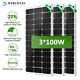 500w 400w 100w Watt 12v Mono Solar Panel Kit Home Charging Rv Camping Off-grid