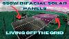 550w Bifacial Solar Panels Living Off The Grid 35kwh Battery Bank