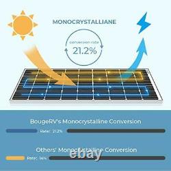 5BB 180 Watts Mono Solar Panel, 12 Volts Monocrystalline Solar Cell 180W Mono