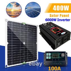 6000 Watts Car Power Inverter DC 12V to AC 110V Sine Wave Solar Converter