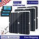 600w Watts Solar Panel Kit 100a 12v Battery Charger With Controller Caravan Boat