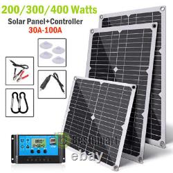800 Watt Complete Solar Panel Kit For 12v Battery Charger & 5000w Power Inverter