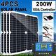 800 Watts Solar Panel Kit 100a 12v Battery Charger With Controller Caravan Boat Us