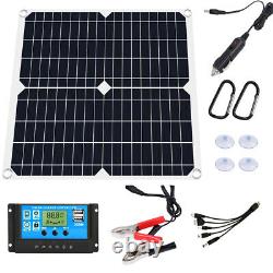 800W Watts Solar Panel Kit 100A 12V Battery Charger with Controller Caravan Boat