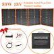 80w Watts 18v Foldable Solar Panel Kit For Portable Power Station Battery Charge
