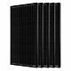 Acopower 5x100 Watts All Black Monocrystalline Solar Panel 500w