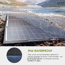 ALLPOWERS 200W Portable Monocrystalline Solar Panel Fast charging