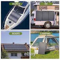 ALLPOWERS Flexible Solar Panel 200W 32V IP68 Off-Grid for Roof RV Boat refubishe