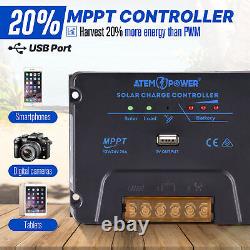 ATEM Power 200 Watt Portable Foldable Suitcase Camping Solar Panel (For Parts)