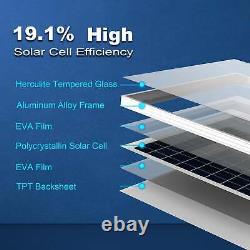 AcoPawa 50 Watts 12V Monocrystalline Off-Grid System Solar Panel