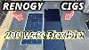 Best Flexible Solar Panel Cigs Yuma 200 Vs Renogy 200 Watt
