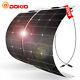 Dokio 100w 200w Monocrystalline Flexible Solar Panel Kit For Rv/camper/boat/home