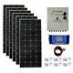 Eco 1kw 1200w Watt Solar Panel Kit Pv Combiner Box 60a Controller For Home Cabin